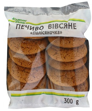 Печиво Кожен День Полісяночка, 300 г